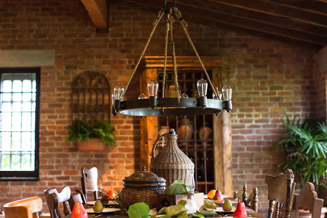 Enhance Your Space with a Beautiful Rustic Chandelier